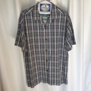 Tommy Bahama Large Button Down Silk Shirt #2276